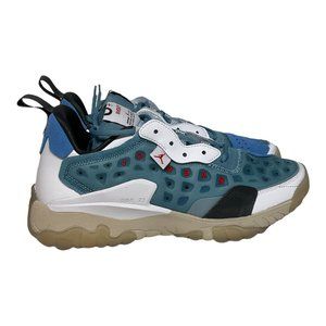 Jordan Men's Delta 2 'Cerulean' White Blue Sneaker Size 10.5 NEW